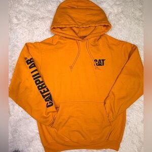 Caterpillar Yellow Hoodie MD